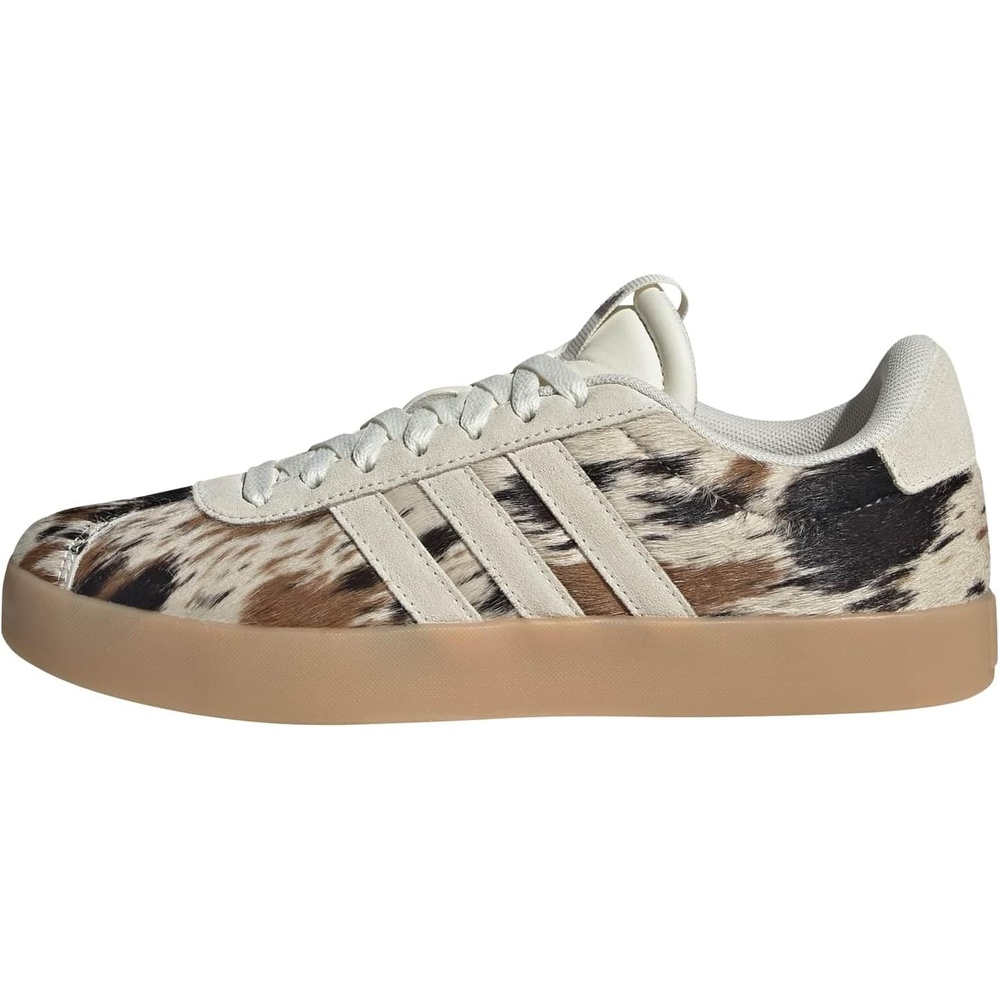 image:imageadidas Womens VL Court 30 SneakerOff WhiteOff WhiteTrace Brown