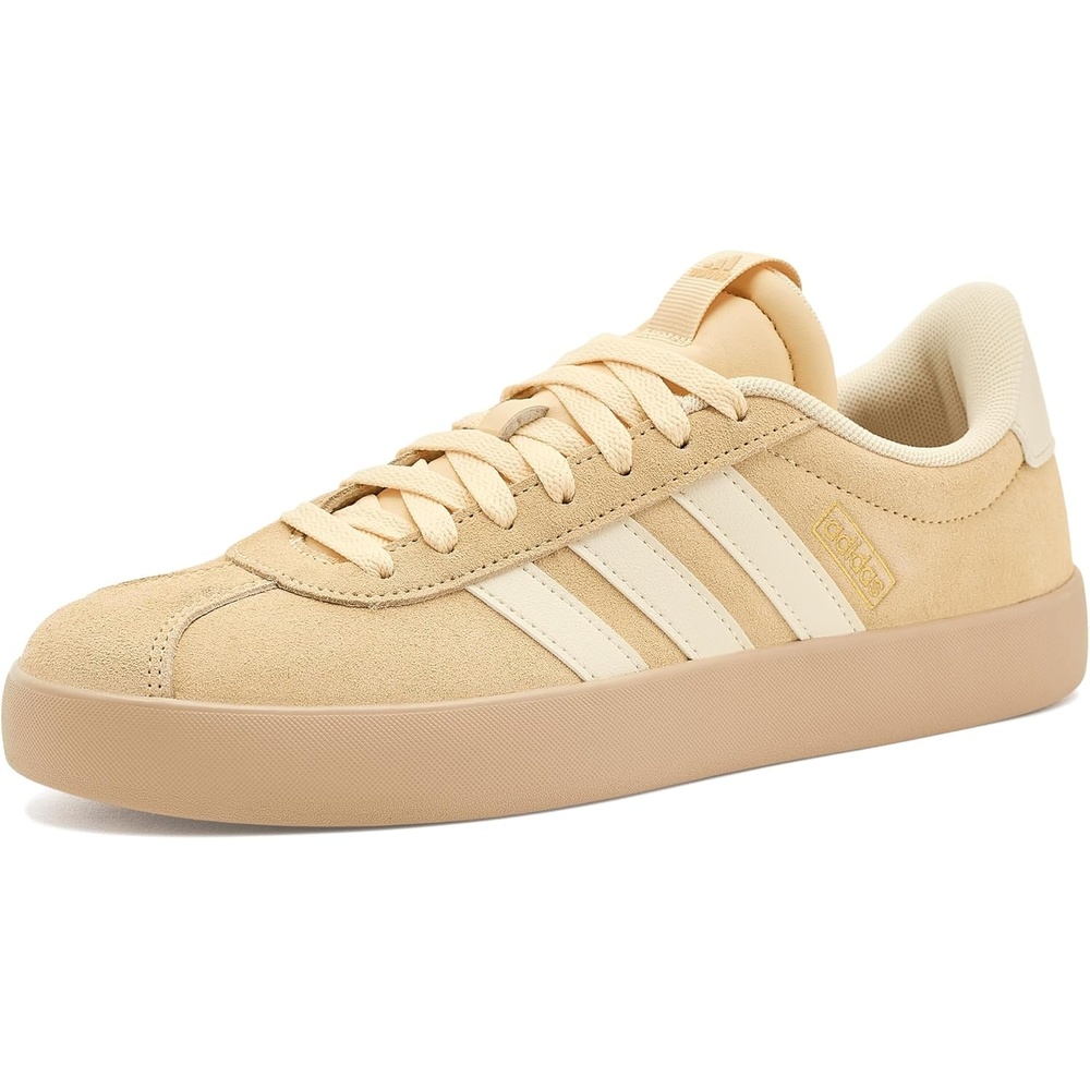 image:imageadidas Womens VL Court 30 SneakerOrange TintWarm VanillaGold Metallic