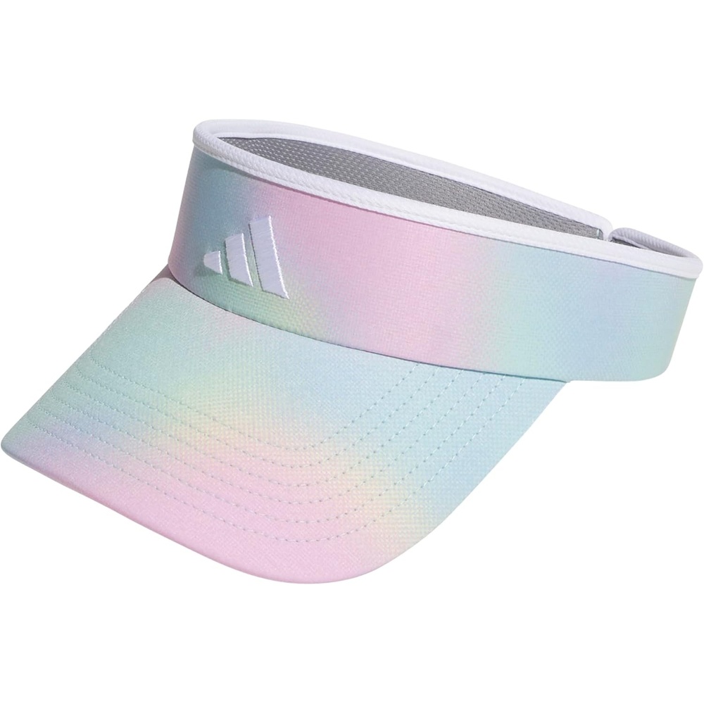 image:imageadidas Womens Visor Match Athletic Clipon Sun Hat for Sport amp TrainingHalftone Gradient Bliss LilacWhite