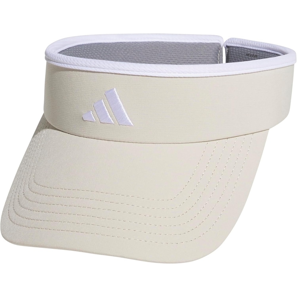 image:imageadidas Womens Visor  Match Athletic Clipon Sun Hat for Sport amp TrainingWonder Alumina GreyWhite