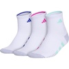 White/Pulse Mint Green/Lucid Fuchsia Pink/3