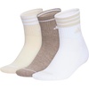 Crystal Linen Beige/White/Chalky Brown/3-stripe/4