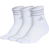 White/Clear Onix Grey/3-stripe/3