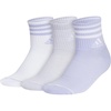 White/Clear Onix Grey/Violet Tone Purple/3-stripe/3