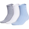 Heather Grey/White/Glow Blue