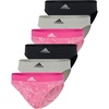 Pink Snake/Heather Grey/Black (6 Pack)