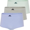 Blue Dawn Scallop/Heather Grey/Linen Green