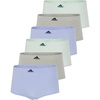 Blue Dawn Scallop/Heather Grey/Linen Green (6 Pack)