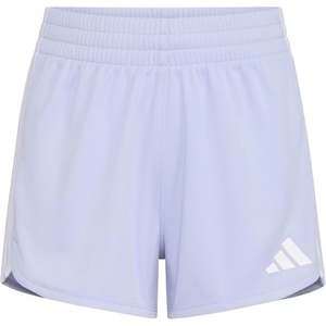 Adidas Girls’ 3-Stripes Mesh Shorts(Violet Tone Purple)
