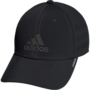 Adidas Mens Gameday Hat – Athletic Baseball Cap, Stretch Fit(Black/3.0)