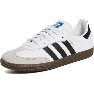 Adidas Samba OG Big Kid Sneakers(Whitecore Black/Clear Granite)