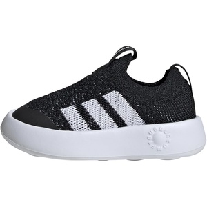 Adidas Unisex-Child Bubblecomfy Sportswear Shoes (Toddler)(Black/White/Black)