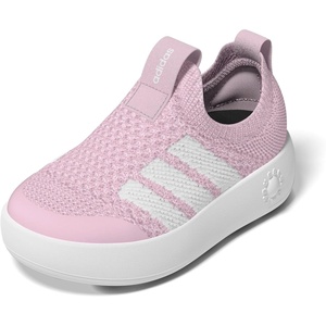 Adidas Unisex-Child Bubblecomfy Sportswear Shoes (Toddler)(Clear Pink/White/Clear Pink)
