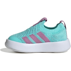 Adidas Unisex-Child Bubblecomfy Sportswear Shoes (Toddler)(Flash Aqua/Preloved Purple/White)