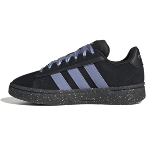 Adidas Womens Grand Court Alpha 00s(Core Black/Blue Spark Met./Blue Spark)