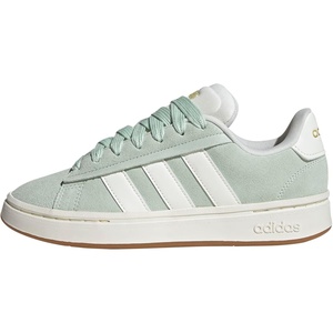 Adidas Womens Grand Court Alpha 00s(Linen Green/Off White/Gold Metallic)