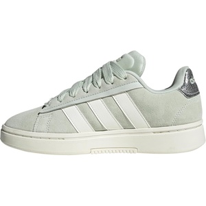 Adidas Womens Grand Court Alpha 00s(Linen Green/Off White/Silver Metallic)