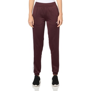 Adidas Womens Tricot 3-Stripes Track Pants(Aurora Ruby/White)