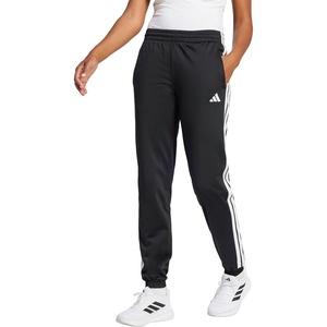 Adidas Womens Tricot 3-Stripes Track Pants(Black/White(2025))