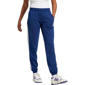 Adidas Womens Tricot 3-Stripes Track Pants(Dark Blue/White)