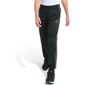 adidas Boys’ Tricot 3-Stripe Jogger(Black With Grey)