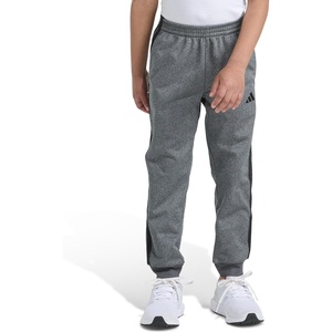 adidas Boys’ Tricot 3-Stripe Jogger(Dark Grey Heather)