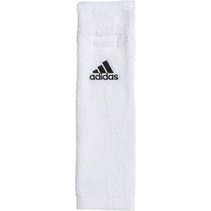 adidas Football Team Towel Dries Hands, Stays-in-Place with Hook and Loop Closure(White)