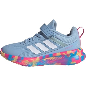 adidas Kids Fortarun 4.0 (Little Kid)(Blue/Magic Grey Metallic/Lucid Pink)