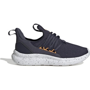 adidas Kids Girls Lite Racer Adapt 7.0 Lace Up Sneakers Shoes Casual – Black(Ink/Shadow Navy/Crew Orange)
