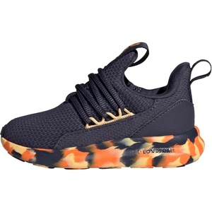 adidas Kids Girls Lite Racer Adapt 7.0 Lace Up Sneakers Shoes Casual – Black(Shadow Navy)