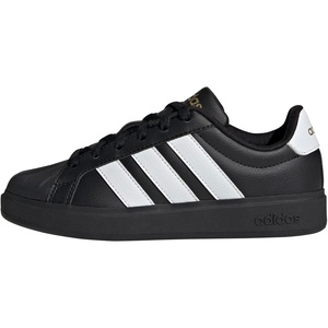 adidas Kids’ Streettalk Sneakers(Black/White/Gold Metallic)