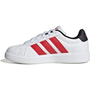 adidas Kids’ Streettalk Sneakers(White/Better Scarlet/Black)