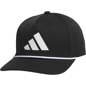 adidas Men’s Midrange Hat – Athletic Structured Snapback Cap(Black/White/Grey/2)