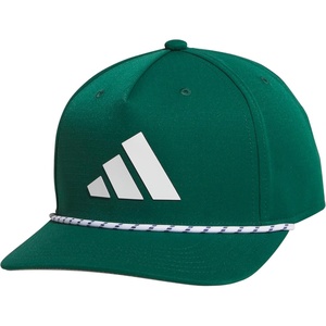 adidas Men’s Midrange Hat – Athletic Structured Snapback Cap(Collegiate Green/White/Dark Blue/2)