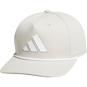 adidas Men’s Midrange Hat – Athletic Structured Snapback Cap(Wonder Alumina Grey/White/Black)