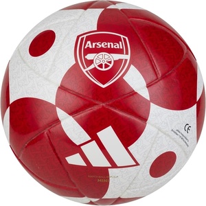 adidas Messi Mini Soccer Ball(White/Better Scarlet/Team Power Red/Arsenal FC)
