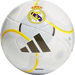 adidas Messi Mini Soccer Ball(White/Bold Gold/Solid Grey/Real Madrid)