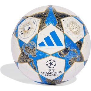 adidas Messi Mini Soccer Ball(White/Dark Blue/Pantone/Gold Metallic/UEFA Champions League)