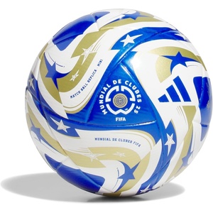 adidas Messi Mini Soccer Ball(White/Master Blue/Gold Metallic/Dark Blue/FIFA World Cup 25)