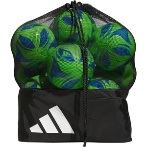 adidas Stadium Mesh Soccer Bag, Laundry Bag, Heavy Duty Soccer Ball Bags for Coaches, Men and Women, Holds Up To 15 Balls