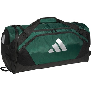 adidas Team Issue Duffel Bag – Durable for Sports & Travel(Dark Green/2)