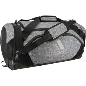 adidas Team Issue Duffel Bag – Durable for Sports & Travel(Jersey Onix Grey)