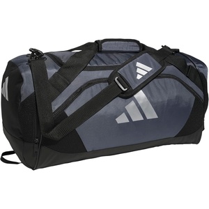 adidas Team Issue Duffel Bag – Durable for Sports & Travel(Onix Grey/Black)