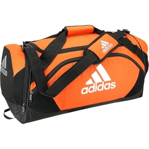 adidas Team Issue Duffel Bag – Durable for Sports & Travel(Team Orange)