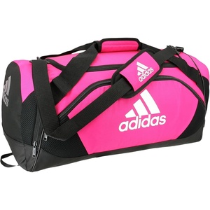 adidas Team Issue Duffel Bag – Durable for Sports & Travel(Team Shock Pink)