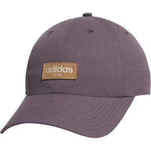 adidas Unisex Adult Court Relaxed Fit Strapback Hat(Grey Strata/Clear Brown)