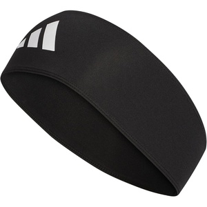 adidas Unisex Alphaskin Headband – Performance Workout Ear & Sweat Band(Wide/Black/White)