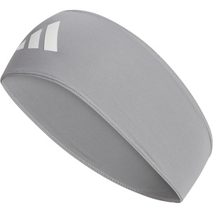 adidas Unisex Alphaskin Headband – Performance Workout Ear & Sweat Band(Wide/Grey/White)