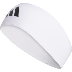 adidas Unisex Alphaskin Headband – Performance Workout Ear & Sweat Band(Wide/White/Black)