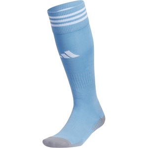adidas Unisex Copa Zone Soccer Socks (1 Pair) Over-the-Calf(Light Blue/White)